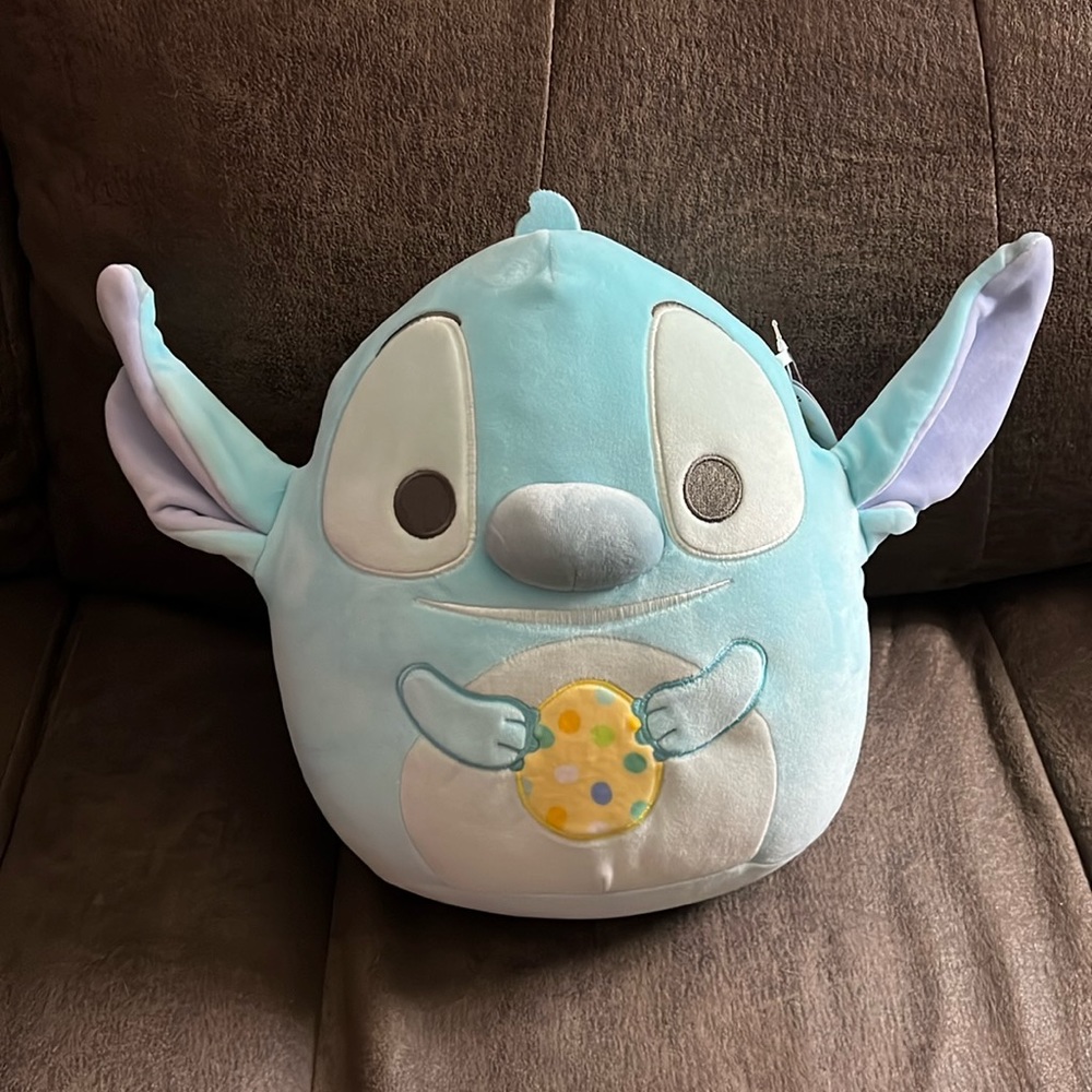 SQUISHMALLOW DISNEY STITCH - EASTER COLLECTION 10 INCH NWT
